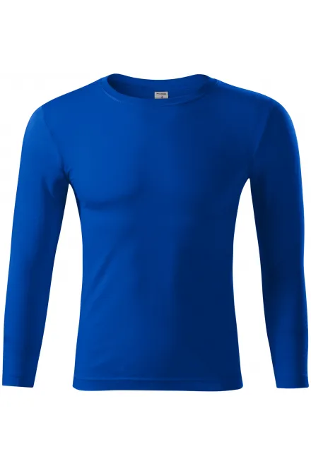 Tričko s dlouhým rukávem,  lehčí - kráľovská modrá, M