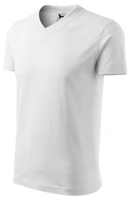Tričko s krátkým rukávem, středně hrubé, bílá