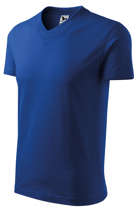 Tričko s krátkým rukávem, středně hrubé, kráľovská modrá, trička bez potisku