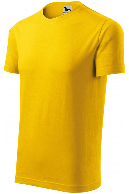 Tričko s krátkým rukávem, žlutá, trička bez potisku