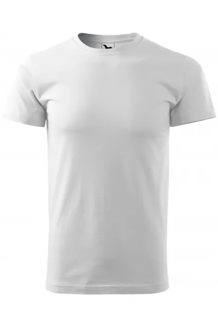 Tričko vyšší gramáže unisex - bílá, XS