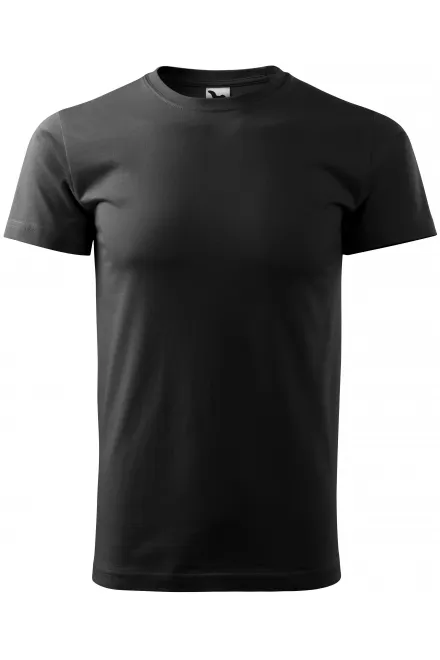 Tričko vyšší gramáže unisex - černá, XS