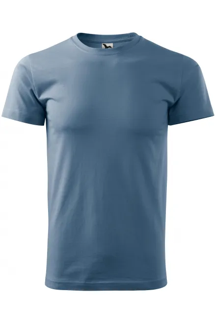 Tričko vyšší gramáže unisex - denim, XS
