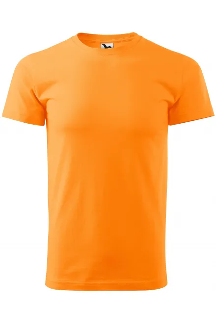 Tričko vyšší gramáže unisex - mandarinková oranžová, XS