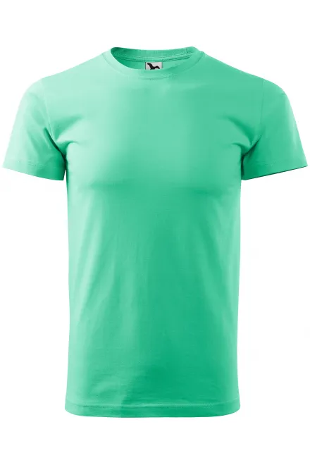 Tričko vyšší gramáže unisex - mátová, XS