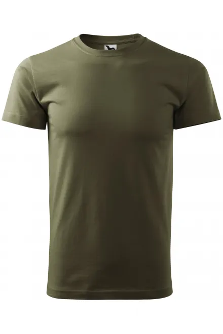 Tričko vyšší gramáže unisex - military, XS