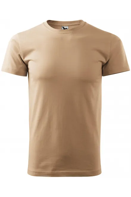 Tričko vyšší gramáže unisex - písková, XS