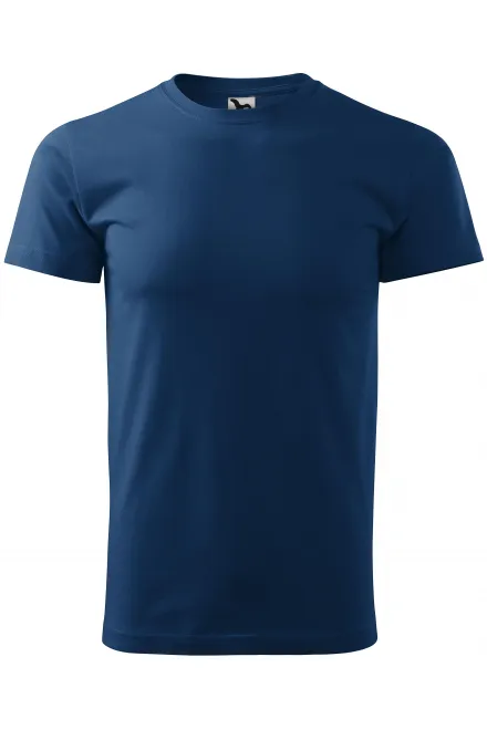 Tričko vyšší gramáže unisex - půlnoční modrá, XS