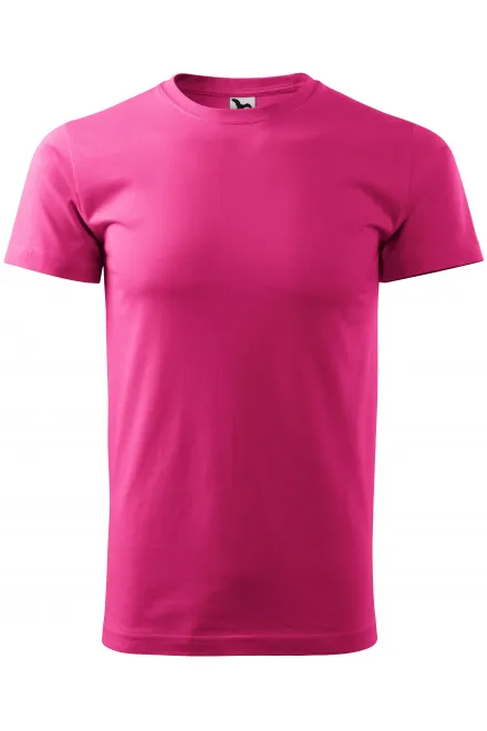 Tričko vyšší gramáže unisex - purpurová, XS