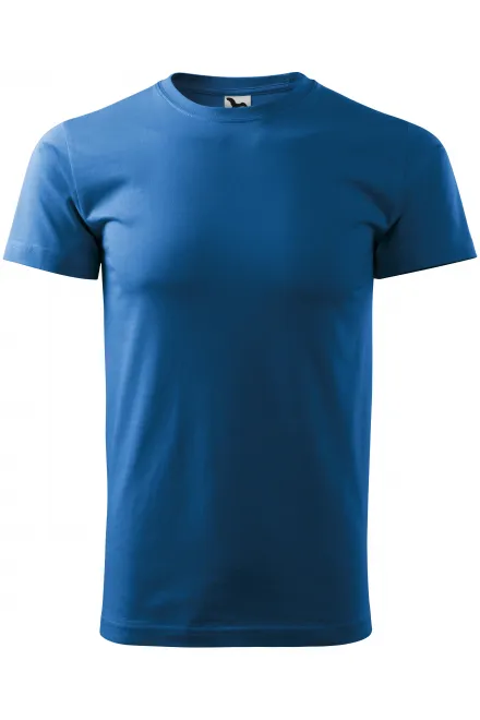 Tričko vyšší gramáže unisex - světlemodrá, XS