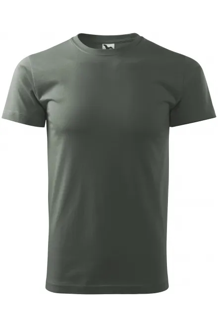 Tričko vyšší gramáže unisex - tmavá bridlice, XS