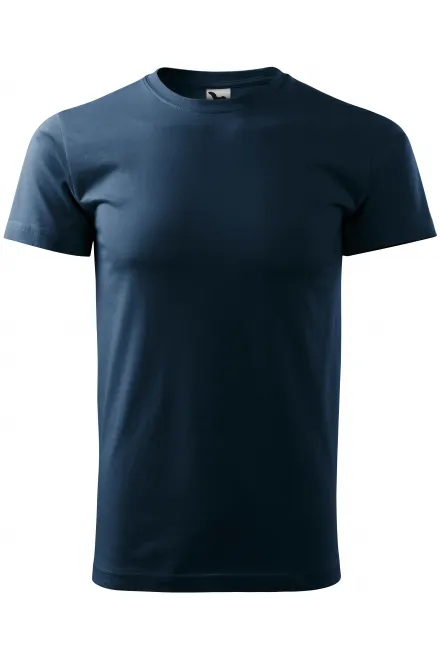Tričko vyšší gramáže unisex - tmavomodrá, XS