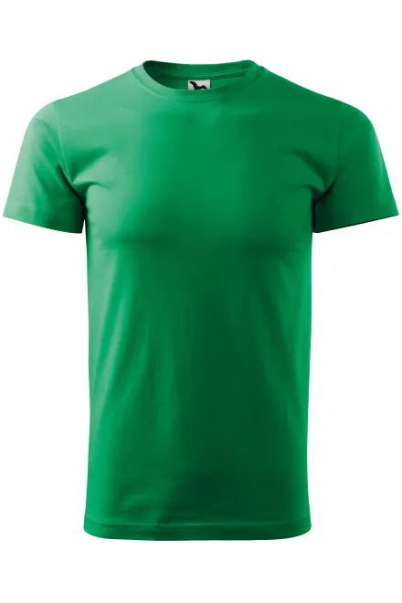 Tričko vyšší gramáže unisex - trávově zelená, XS