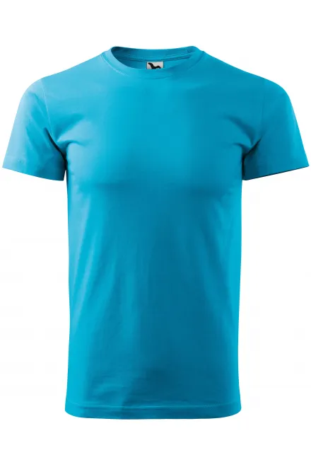 Tričko vyšší gramáže unisex - tyrkysová, XS