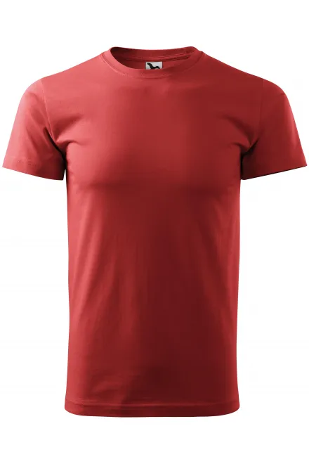 Tričko vyšší gramáže unisex - bordó, XS