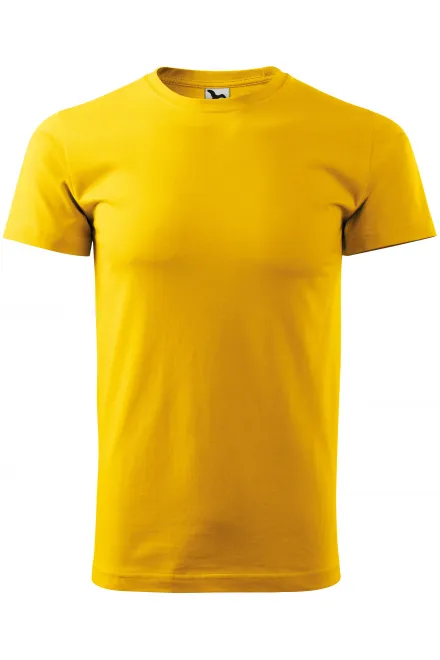 Tričko vyšší gramáže unisex - žlutá, XS