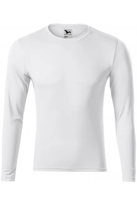 Triko na sport s dlouhým rukávem - bílá, XS