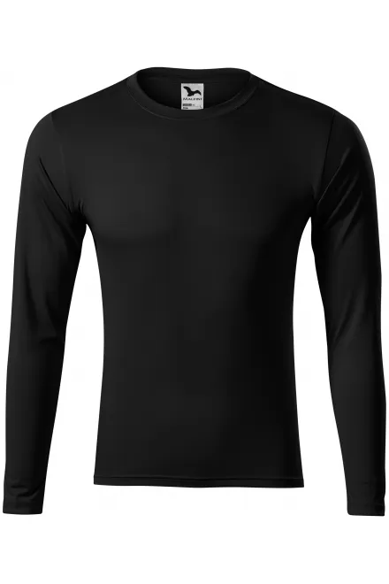 Triko na sport s dlouhým rukávem - černá, XS